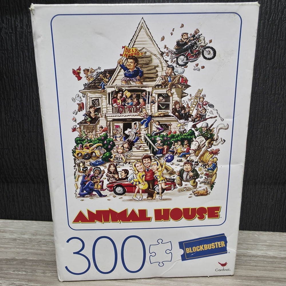 NEW ANIMAL HOUSE Movie Puzzle 300 Piece 2019 Blockbuster 18" x 24"